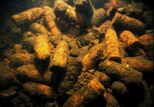 Staggering amounts of weapons dumped underwater, says expert
