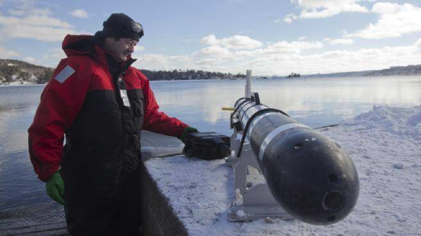 Undersea danger drives munitions activist